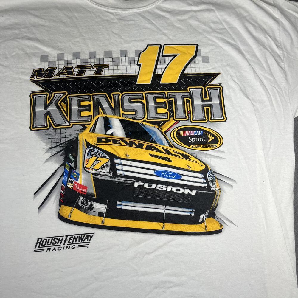 Vintage 200s Matt Kenseth #17  Racing NASCAR T-Shirt Size XL - Picture 2 of 4